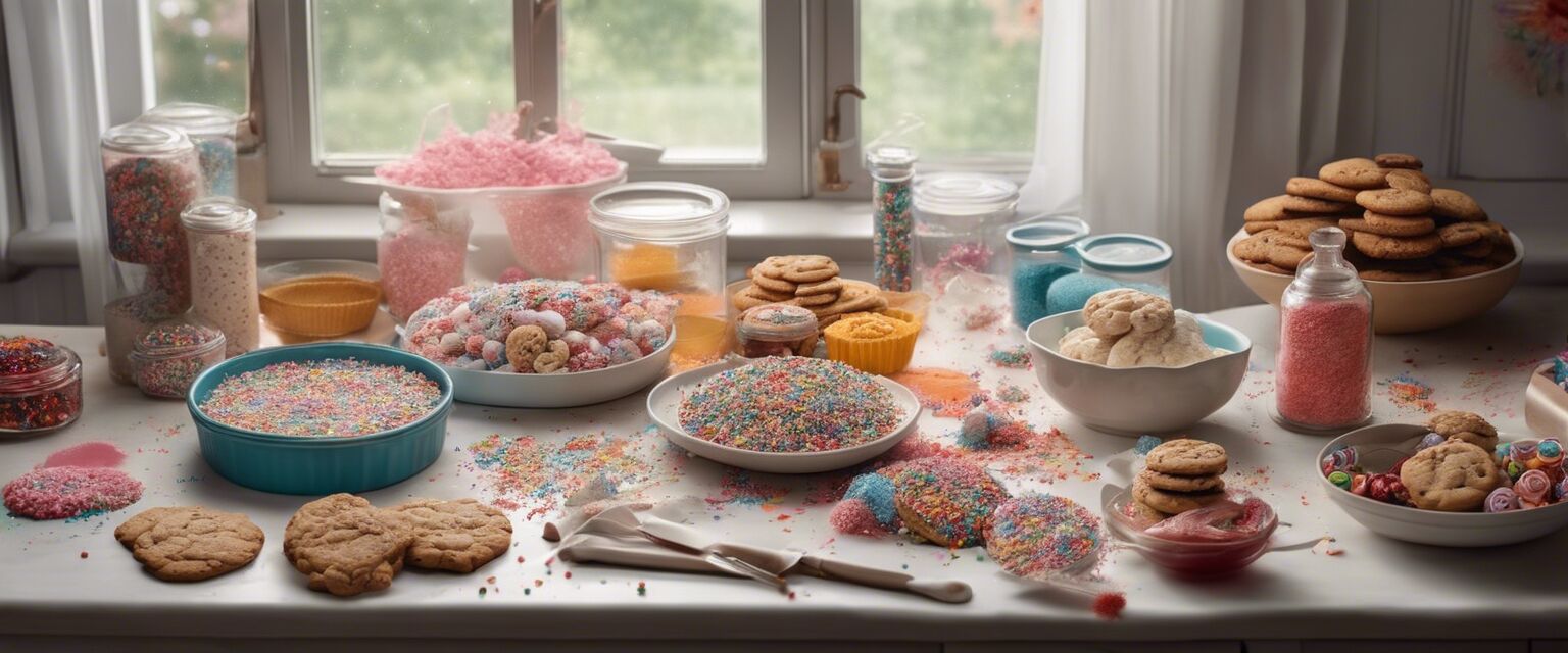 Cookie decorating station